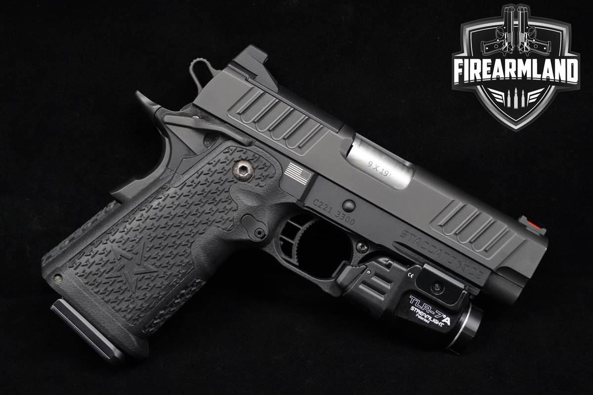 Staccato (STI) C2 2011 9mm 16+1 3.9" Staccato C2-2011 STI +3MAGS & TLR-7A