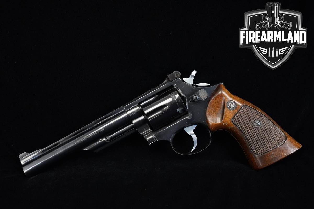 1981 Llama Comanche III 357 Magnum 6" Blued Llama Comanche-III DA/SA