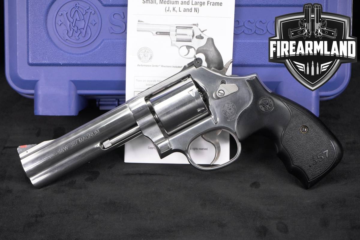 Smith & Wesson Model 686-6 Plus S&W 357 Magnum 5" M686 +ORIG CASE