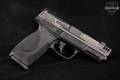 Smith & Wesson (S&W) M&P9 M2.0 Metal Carry Comp Performance Center Optics Ready No Thumb Safety 9mm Luger Two-Tone Black & Gray in Excellent Condition Image 3