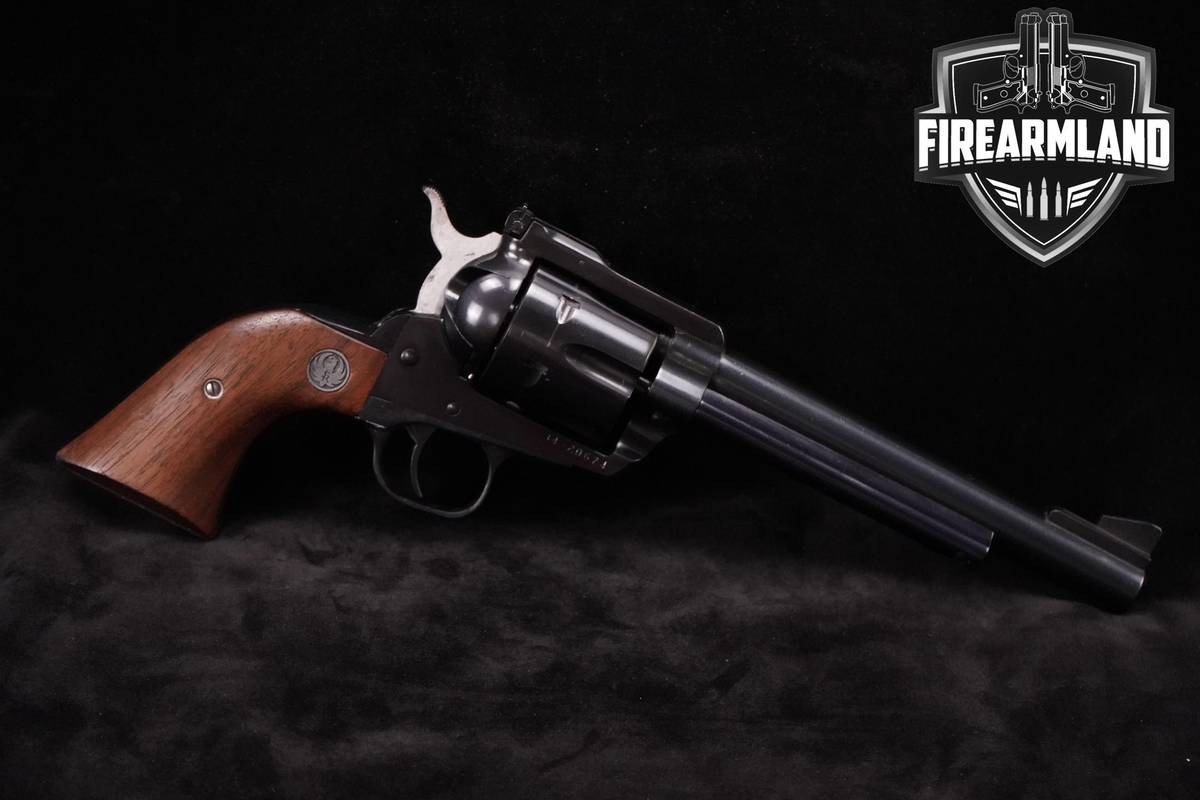 VINTAGE 1978 Ruger New Model Blackhawk 357 Magnum 6.5 Blued Target Revolver