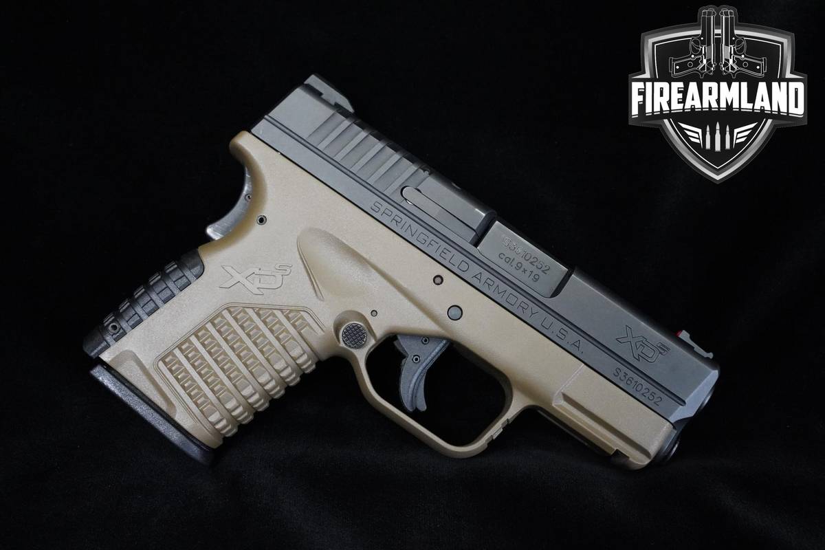 Springfield Armory XDS-9 3.3 FDE 9mm 3.3" Springfield XDS-9 XDS9 +ORIG CASE