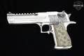 2020 Magnum Research Apocalyptic Desert Eagle Mark XIX .50 AE White Matte Distressed Cerakote in Factory New Condition Image 3