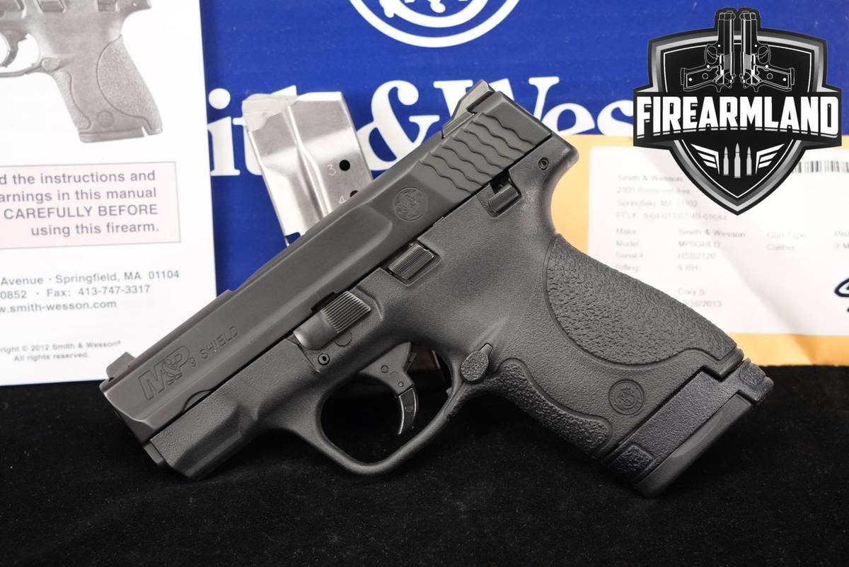 Smith & Wesson M&P 9 SHIELD 1.0 S&W 9mm 3.1" M&P9 +2 MAGS & ORIG BOX