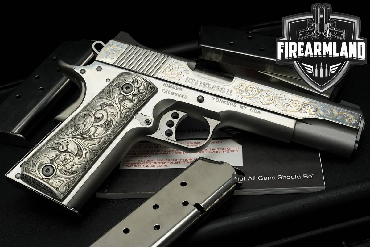 Kimber Stainless II Texas Lone Star Edition 1911 Collector Pistol +5 MAGS