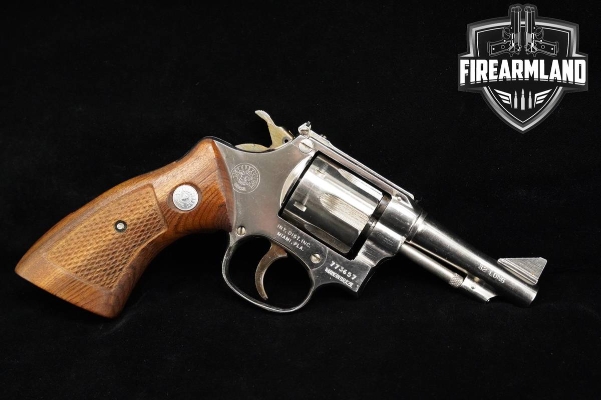 Taurus Model 74 32 S&W Long 3" Silver Taurus 74 DA/SA