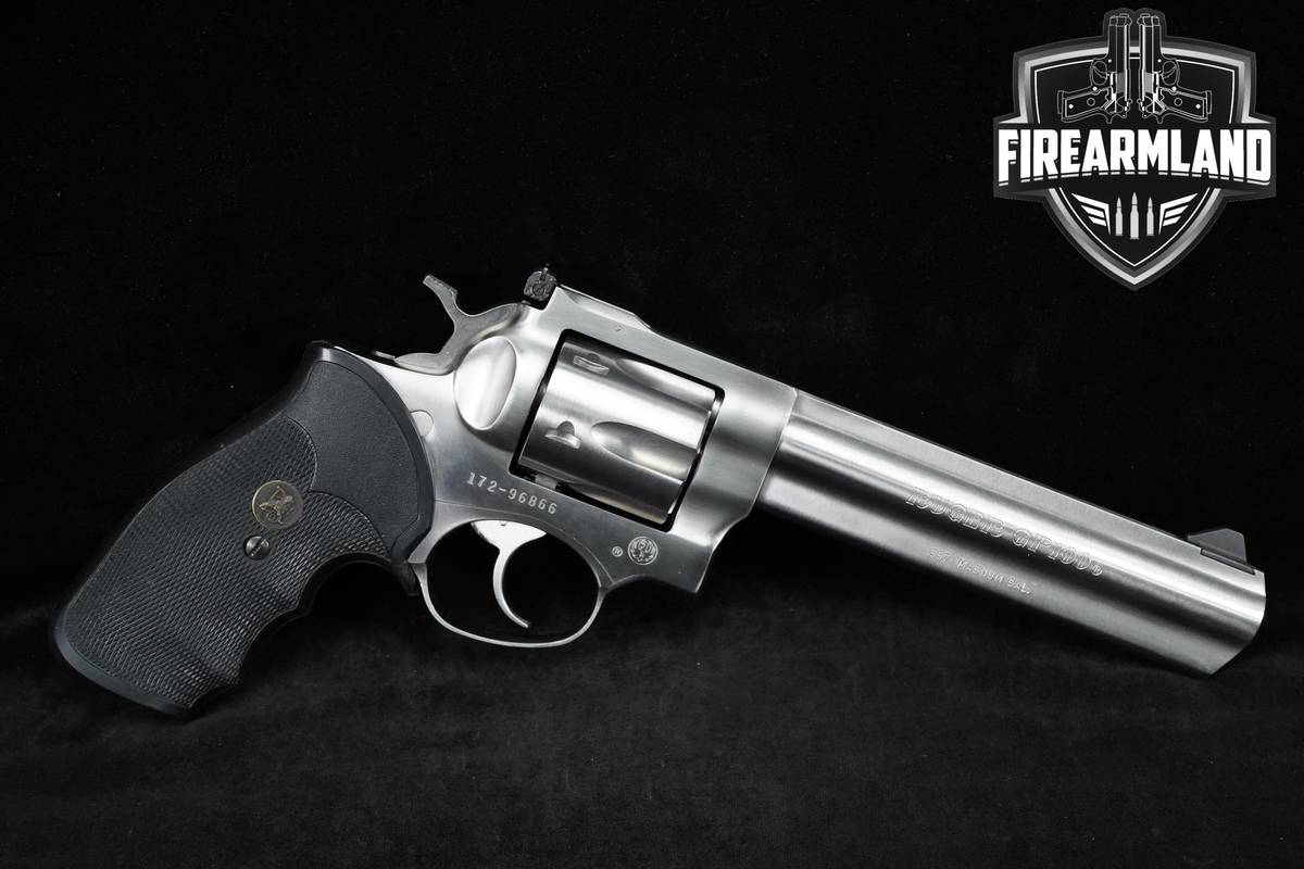 1993 Ruger GP100 357 Magnum 6" Satin Stainless GP 100 DA/SA