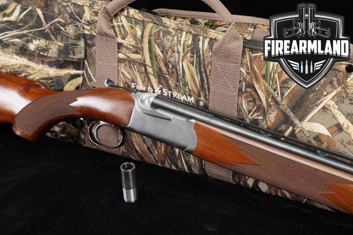1999 Ruger Red Label 20-Gauge 28" Stainless/Blued & Walnut O/U 3" + CASE
