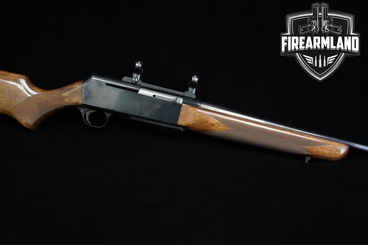 MINT! 1990 Browning BAR High Power Rifle 338 Win Magnum 24" Blued Browning