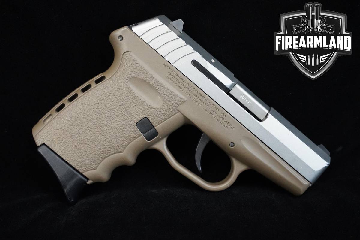 SCCY Industries CPX-2 9mm FDE/Stainless SCCY CPX-2 +ORIG BOX
