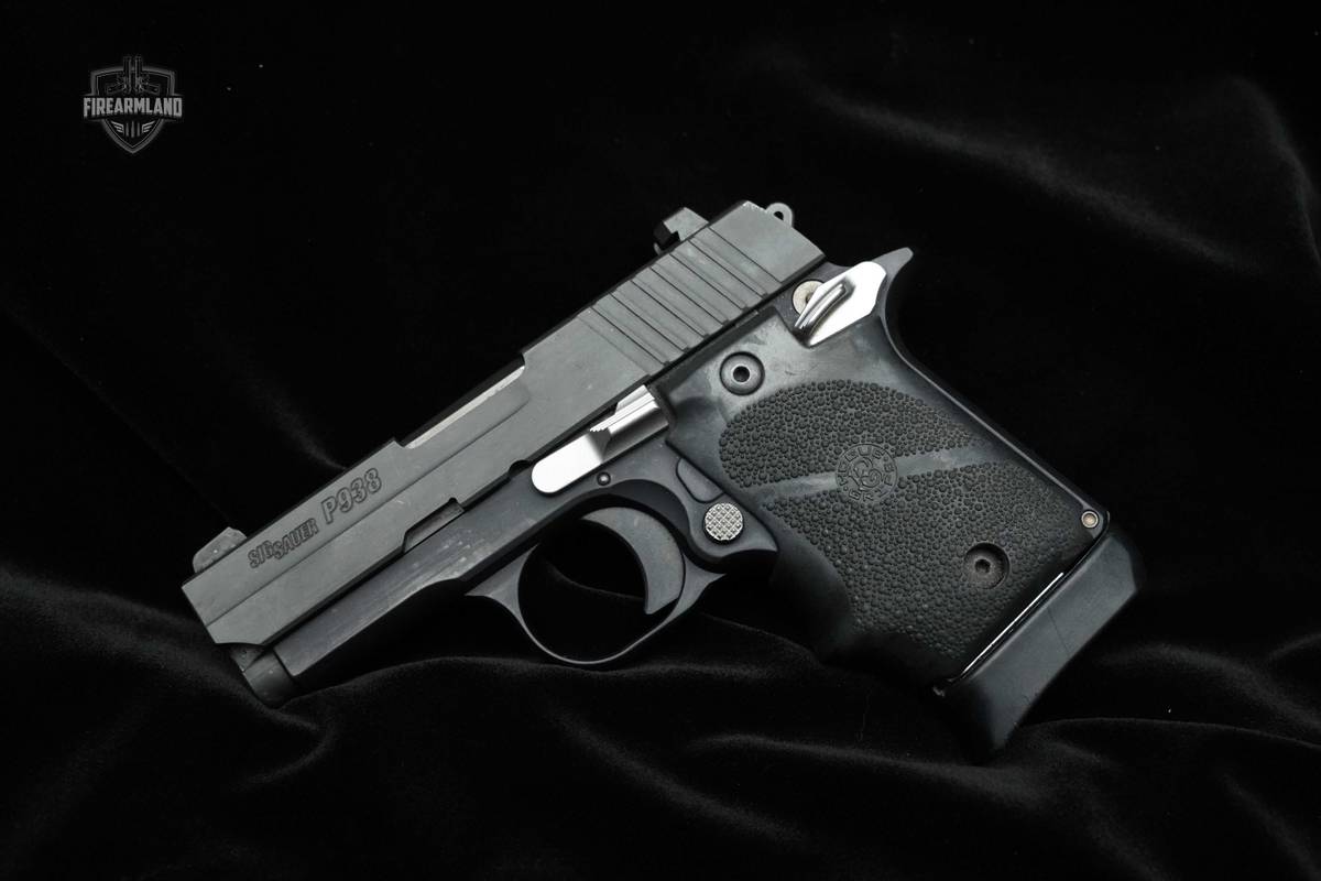 Sig Sauer P938 9mm SA CCW Pistol Sig 9x19 P938 Sauer + Holster 9mm EDC CCW