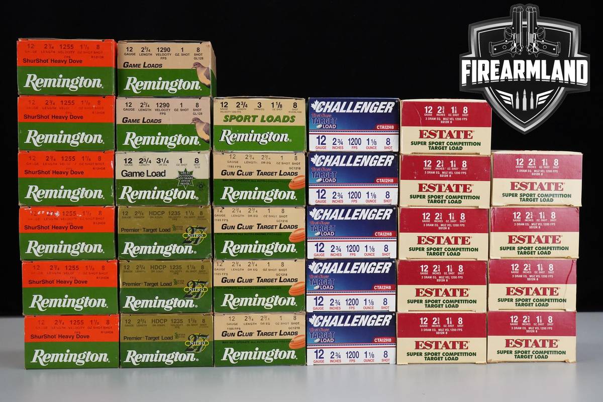 775 RDS! 12 Gauge #8 Shot Ammo 12Ga