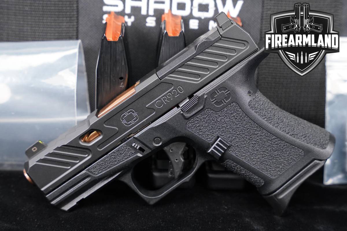 Shadow Systems CR920 Elite 9mm 3.5" Stainless CR 920 +4 MAGS & ORIG CASE