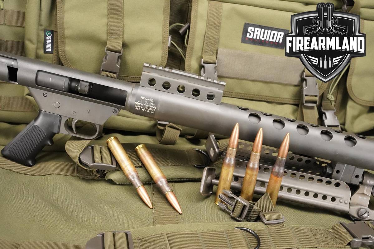 BIG BORE Serbu BFG-50 Single-Shot 50 BMG 29.5" Serbu-BFG-50 +SAVIOR CASE