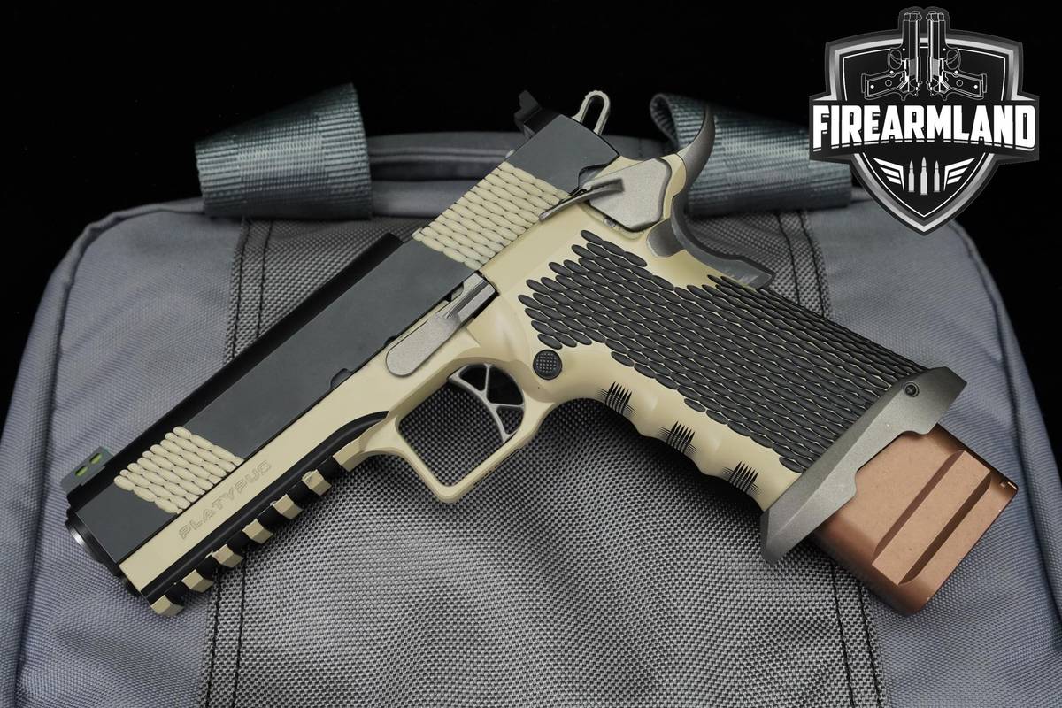 Stealth Arms Platypus Commander 9mm 1911 2011 4.25" Two-Tone +2 MAGS
