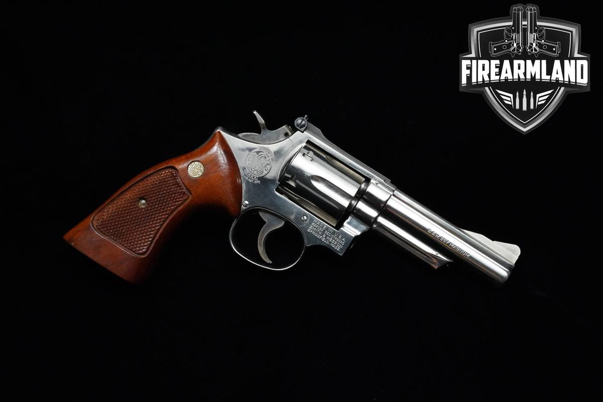 1978 Smith & Wesson (S&W) Model 19-4 357 Magnum 4" S&W 19-4 +ORIG BOX