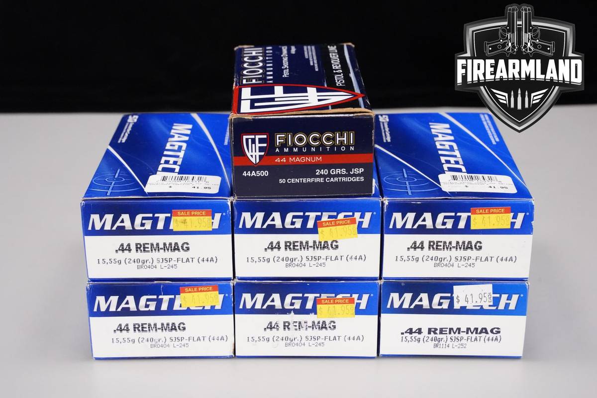 44 Rem-Mag Ammo 44-Rem Mag Ammunition 350 ROUNDS