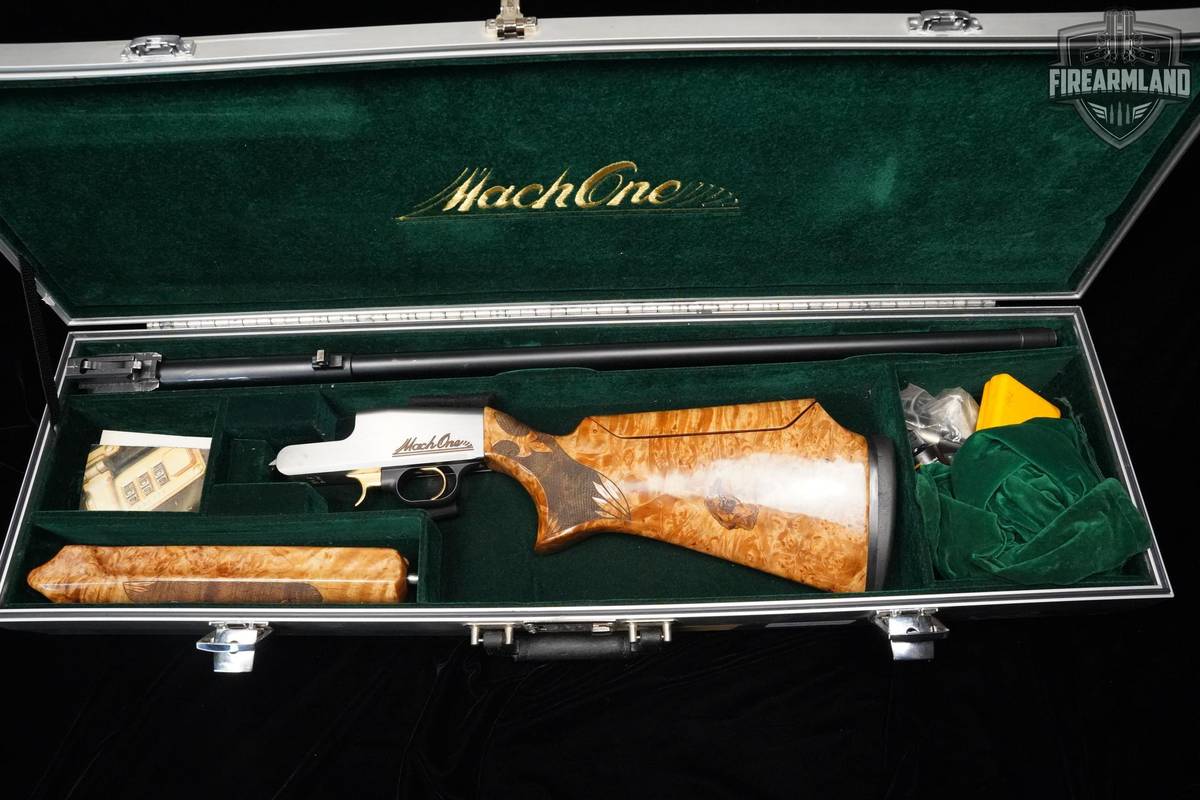 STUNNING & RARE! DeVault Mach One Custom Trap Gun 12-Gauge 33" DeVault 1