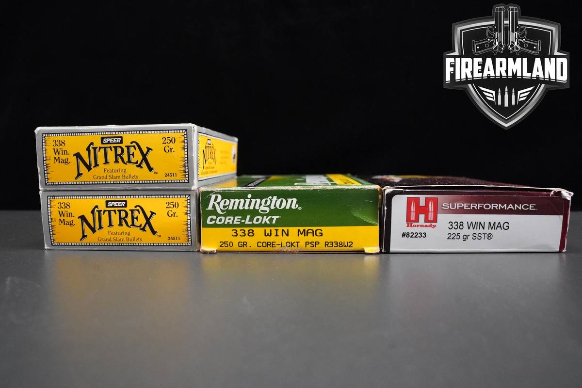 80 RDS! 338 Winchester Magnum Ammo 338 Win Mag