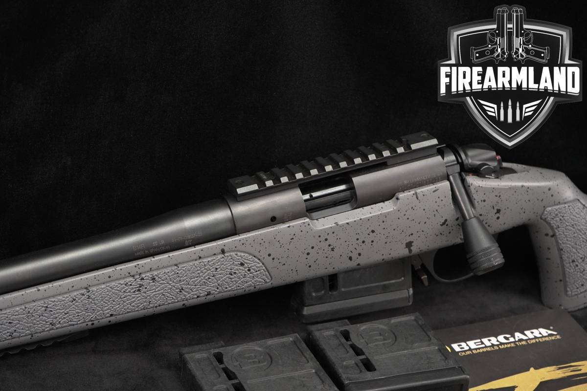 RARE LEFT-HAND Bergara B-14R HMR Steel 22LR 18" B14 B14R +5 MAGS