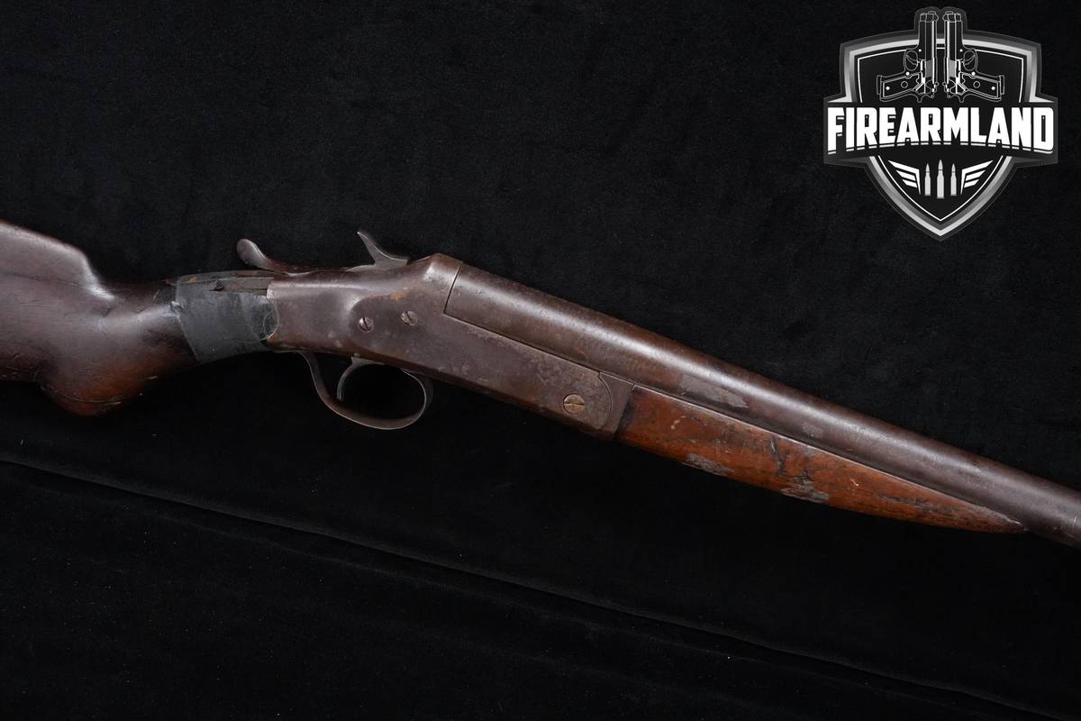 1910's Stevens Factory Riverside Arms No. 215 12-Gauge 32" Blued & Walnut