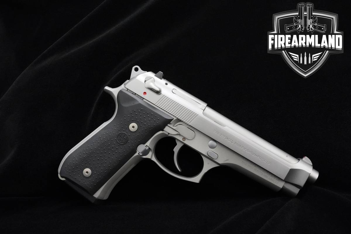 Beretta 92FS Inox 9mm 4.9" Stainless Steel Beretta-92FS 92-FS M9 ORIG CASE