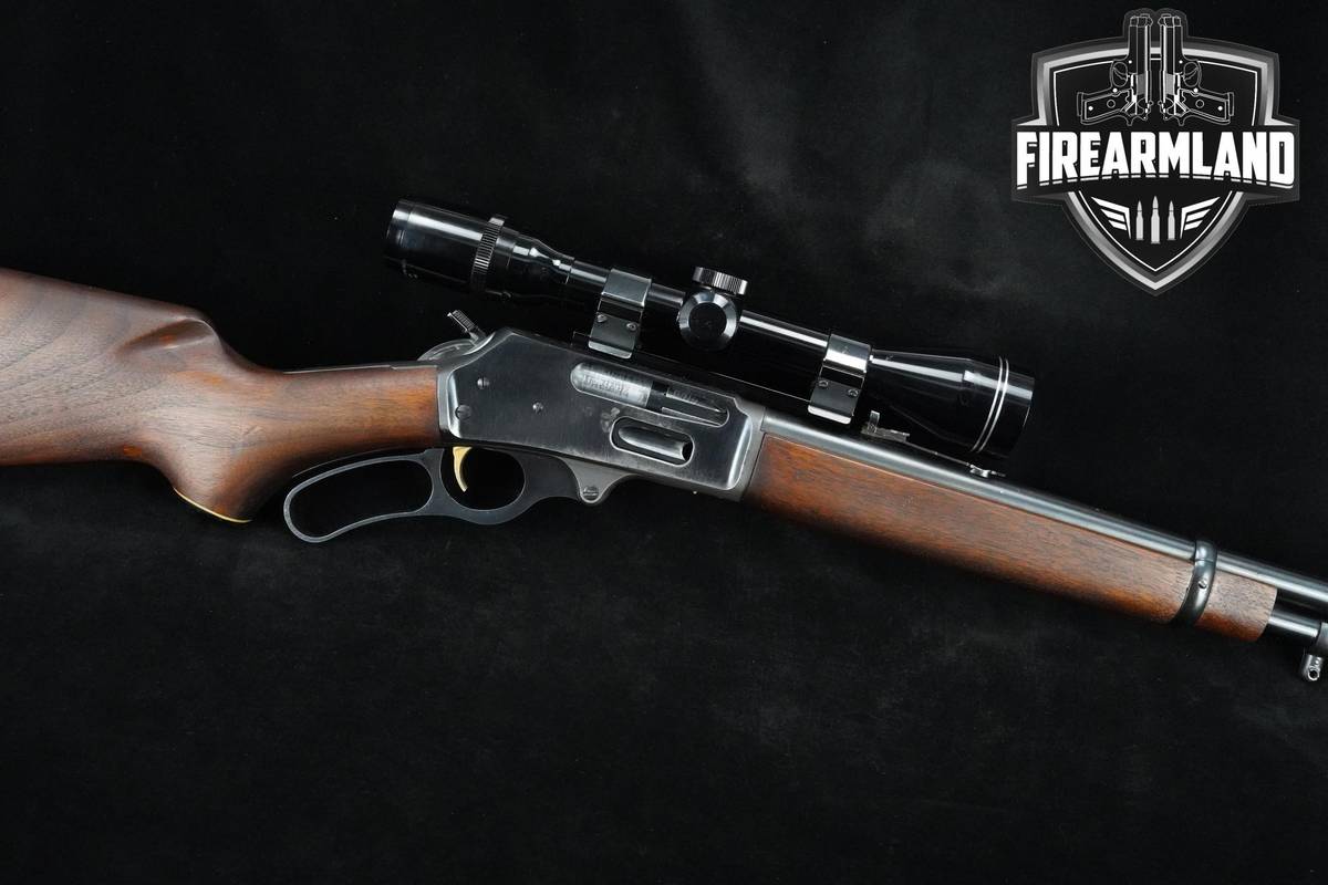 VINTAGE 1973 Marlin Model 336 35 Rem 20" Blued Marlin 336 JM STAMPED +OPTIC
