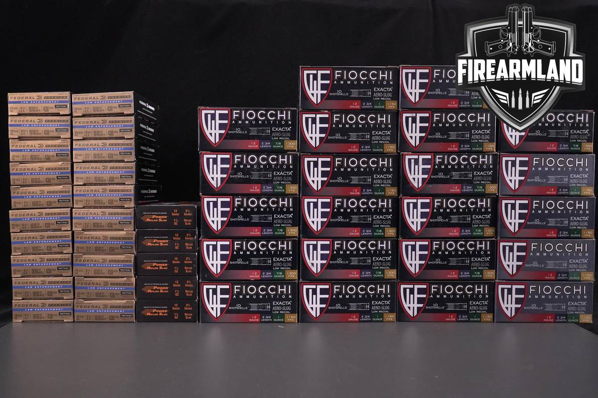 355 ROUNDS 12 Gauge Slug Ammo 12Ga Ammunition