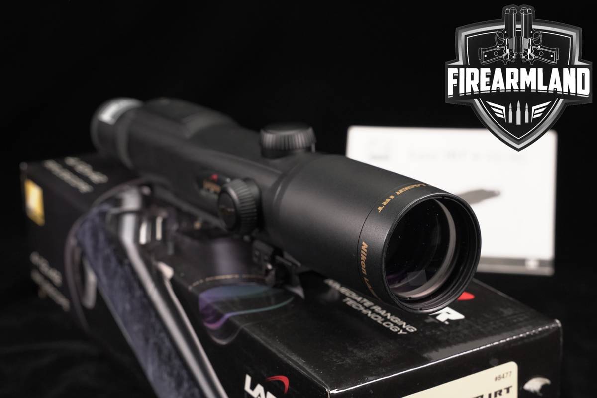 Nikon Lazer IRT 4-12x42mm BDC Reticle Laser Rangefinder Scope +ORIG BOX