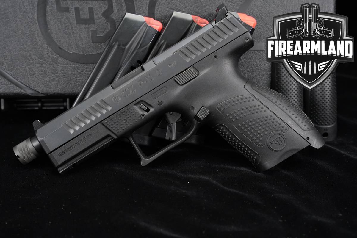 CZ P-10 C OR SR Optics-Ready 9mm P10C P10 THREADED +3 MAGS & ORIG CASE