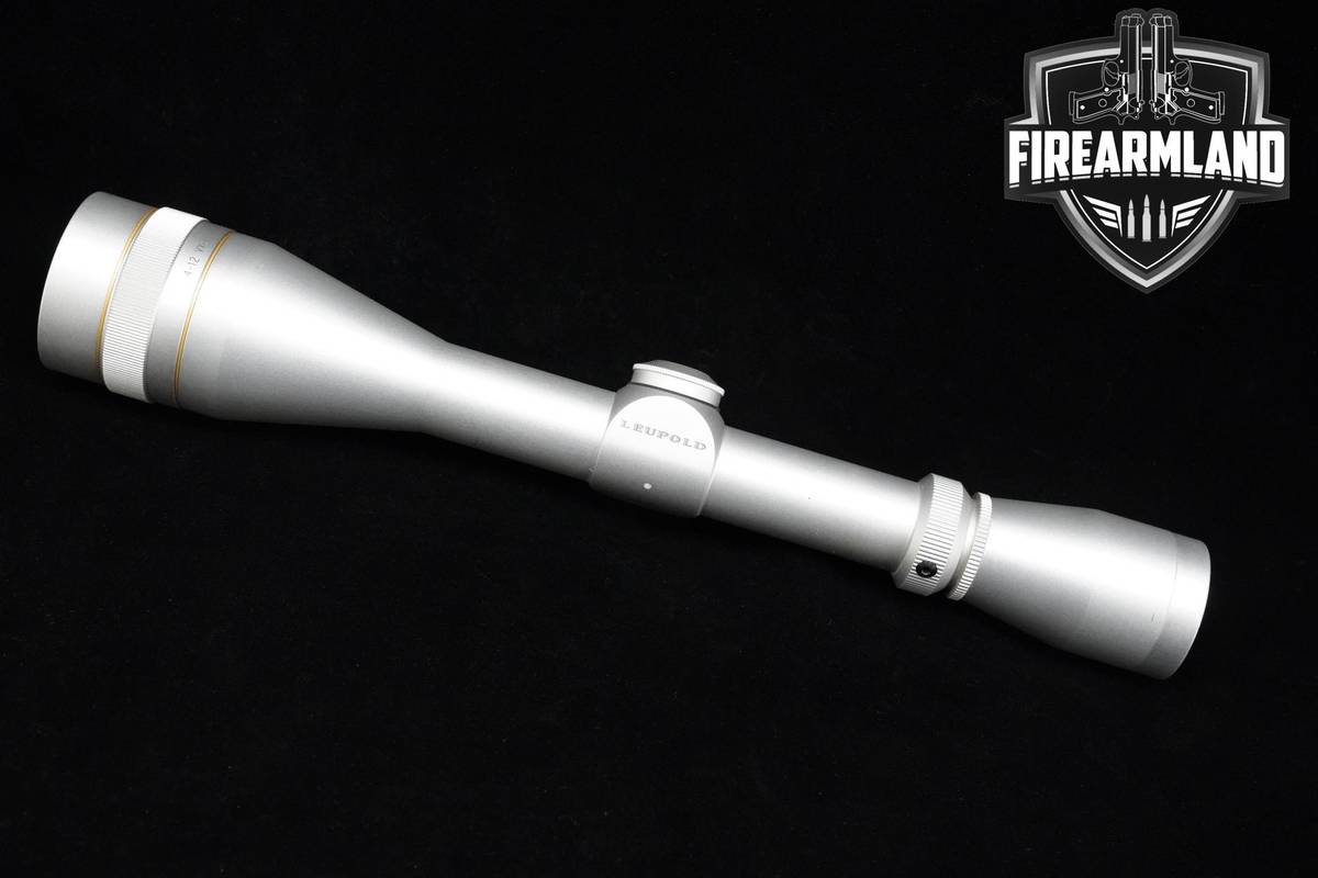 2004 Leupold VX-II 4-12x42mm SFP Duplex Reticle Silver Leupold OPTIC