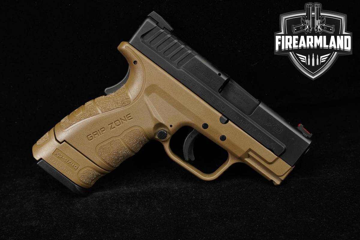 Springfield Armory XD-9 Mod.2 9mm 3" +2 MAGS, ORIG CASE & HOLSTER