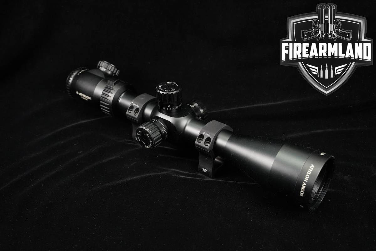 Athlon Optics ARGOS BTR 6-24x50mm 30mm Tube Illuminated FFP APLR2 IR Scope