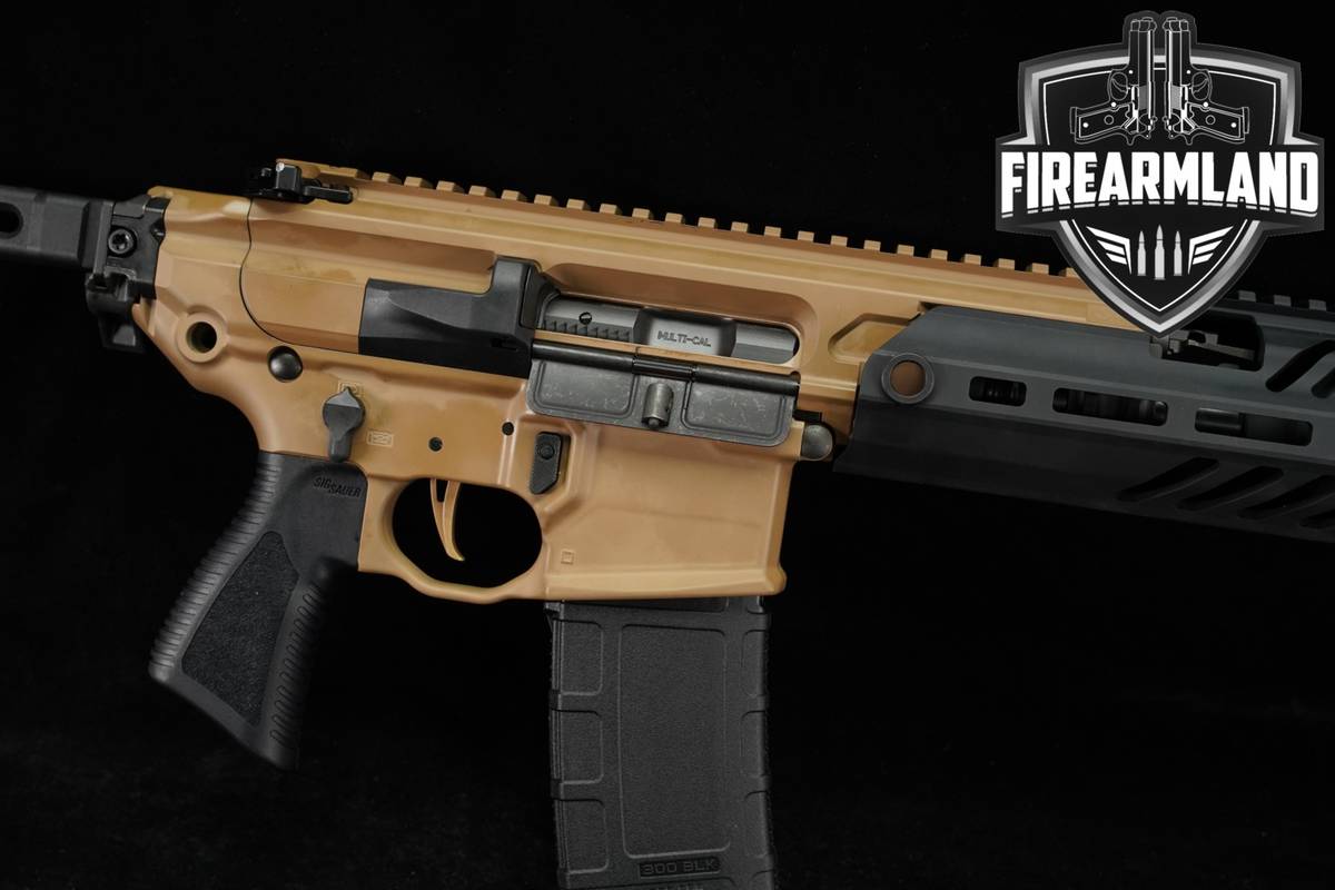 Sig Sauer MCX Rattler Canebrake 300 Blackout FDE THREADED PISTON +3 MAGS