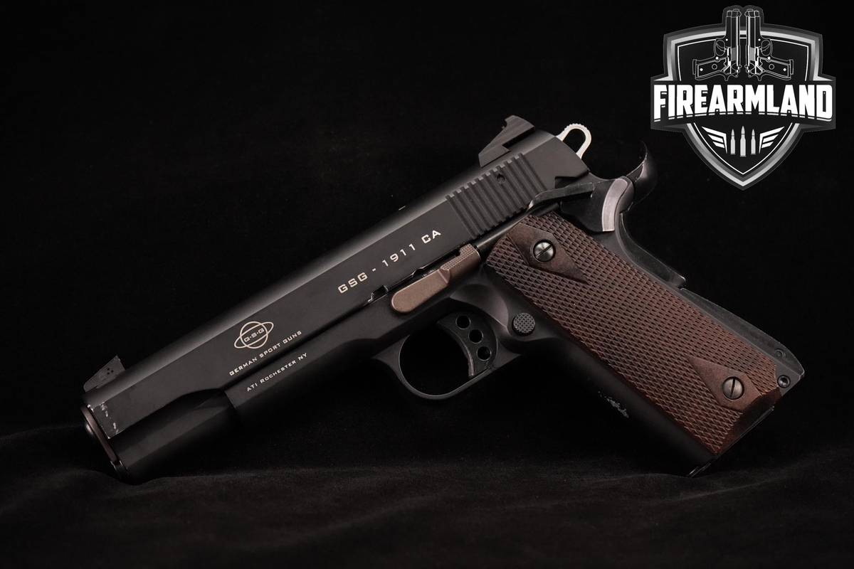 American Tactical GSG 1911 CA 22LR 5.0" M1911 +3 MAGS & ORIG CASE