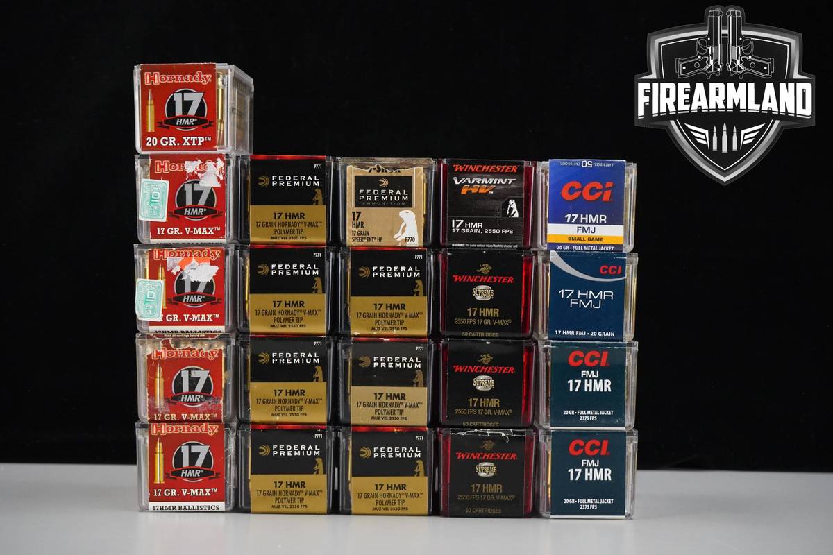 1050 RDS! 17 HMR Ammo 17HMR
