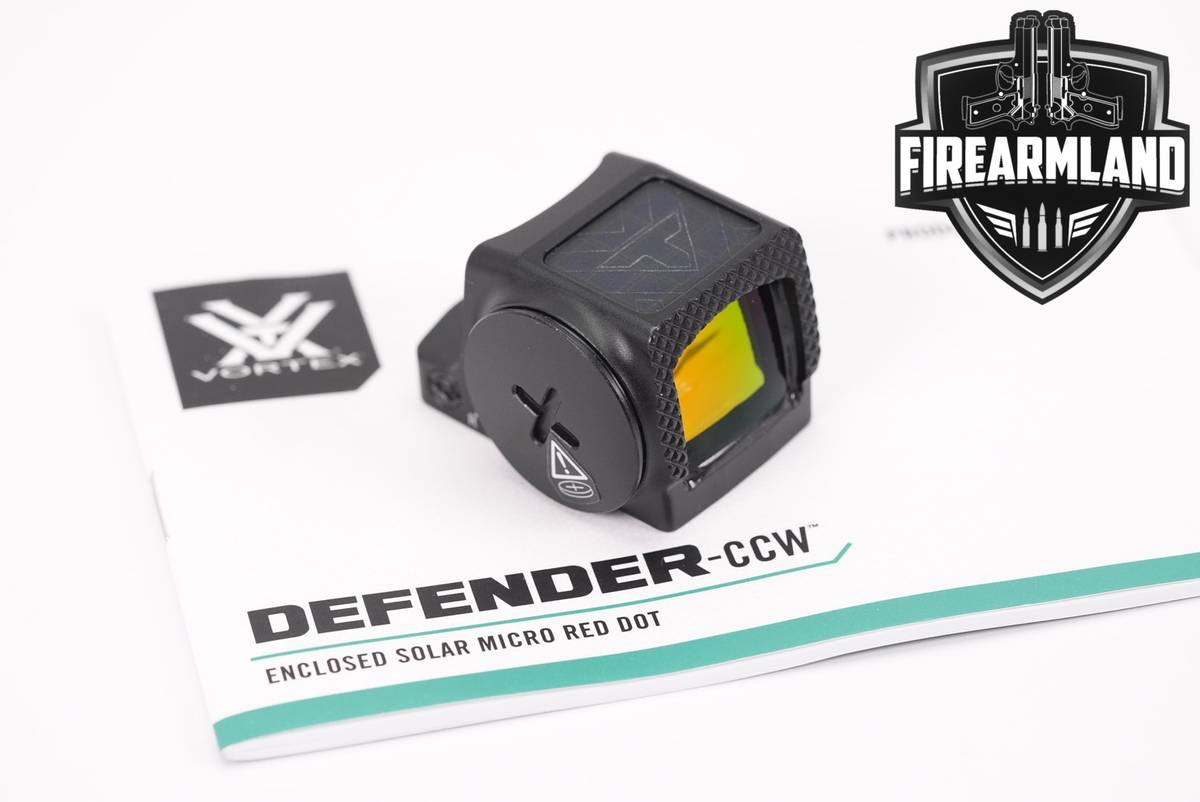 Vortex Optics Defender CCW Enclosed 3 MOA Dot & 32 Circle Red Illumination