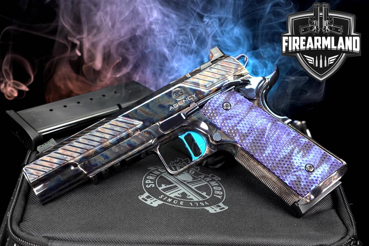 SK Guns Springfield Armory 1911 Emissary Agent Firecrest AOS 45 ACP CCH