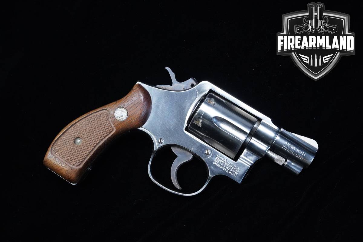 1982 Smith & Wesson S&W Model 12-3 Military Police Airweight 38 Special S&W
