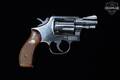 1982 Smith & Wesson (S&W) Model 12-3 Military & Police Airweight .38 Spl. Nickel Plated in Good Condition Image 2