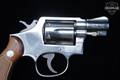 1982 Smith & Wesson (S&W) Model 12-3 Military & Police Airweight .38 Spl. Nickel Plated in Good Condition Image 4