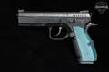 CZ Shadow 2 Black & Blue 9mm Luger Black Polycoat in Excellent Condition Image 3