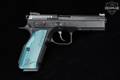 CZ Shadow 2 Black & Blue 9mm Luger Black Polycoat in Excellent Condition Image 5
