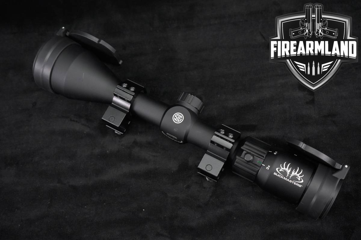 Sig Sauer Buckmaster 3-9x50mm BDC Reticle SFP Scope