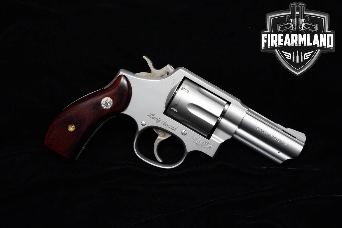 Smith & Wesson (S&W) 65-5 Lady Smith 357 Magnum 3" Matte Stainless S&W 65-5