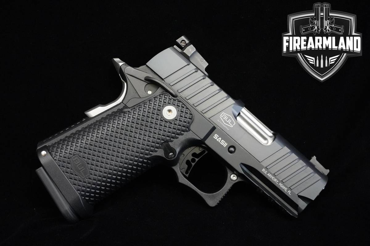 BUL Armory SAS II Ultralight 9mm 1911 3.25" 1911 SASII BUL +ORIG CASE