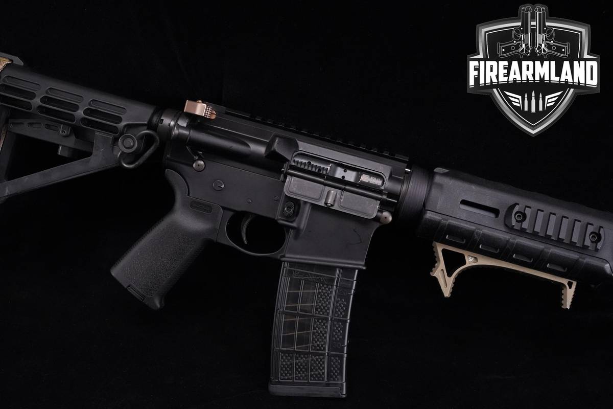 Anderson Manufacturing AM-15 Pistol 5.56 NATO AR15 7.5" Black Anodized