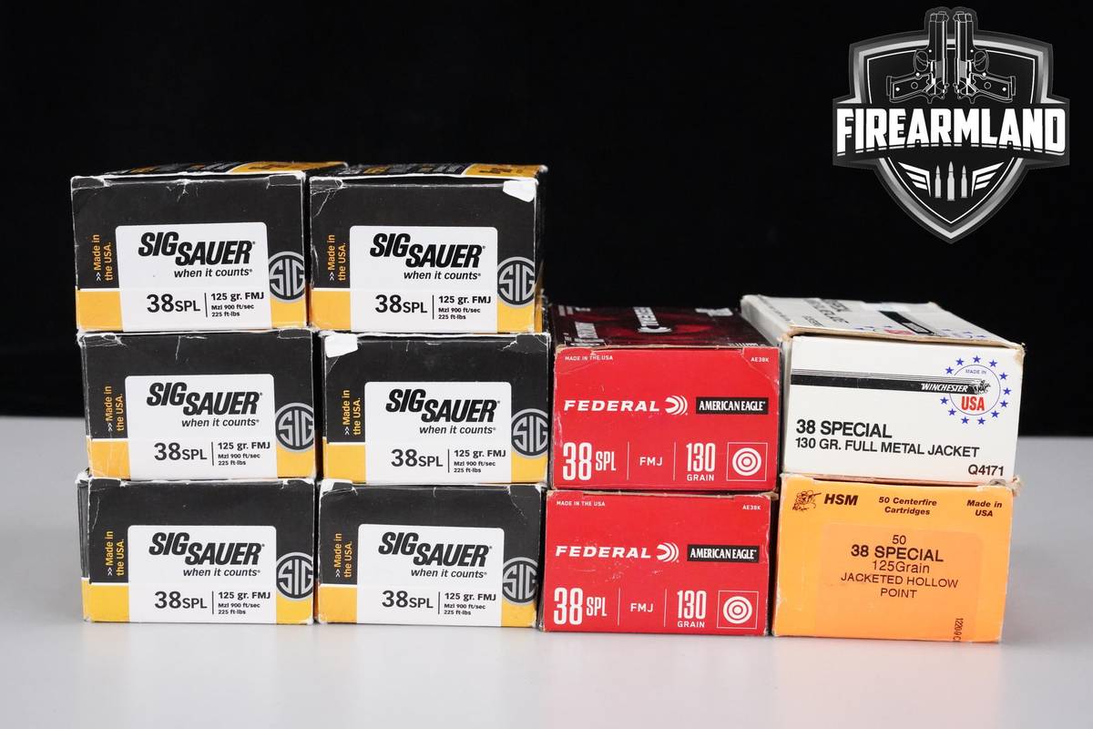 38 Special Ammo 38-Spl Ammunition 500 ROUNDS
