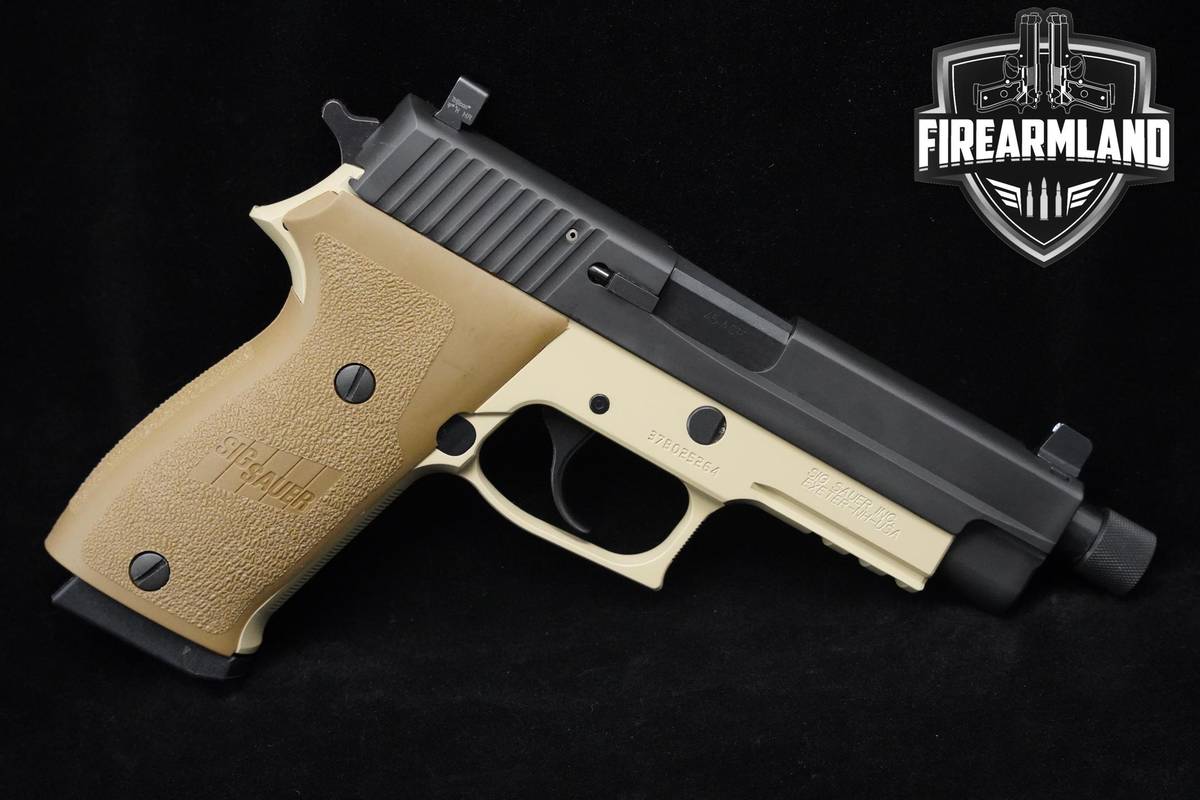 Sig Sauer P220R Combat 45 ACP 5.1" Two-Tone P220R P-220-R 7MAGS & ORIG CASE