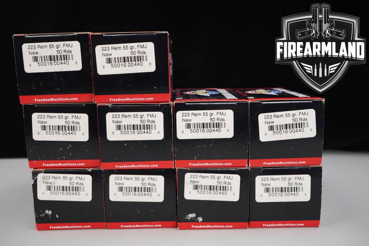 500 RDS! 223 Remington Rem Ammo